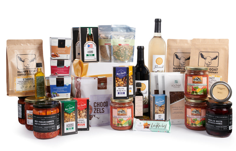 Urban Gourmet Local Foodie Box with Wine