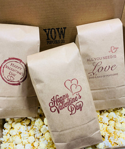 Valentine's Popcorn Gift Box